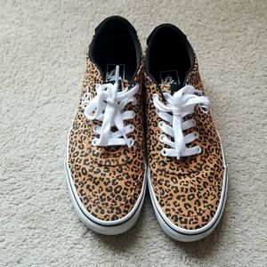 Women's Cheetah Print Vans
